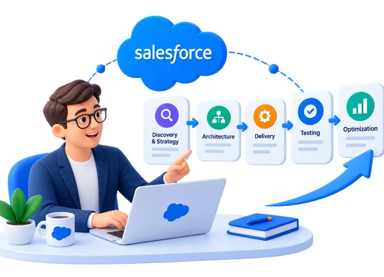 Salesforce Implementation Phases: A Step-By-Step Guide