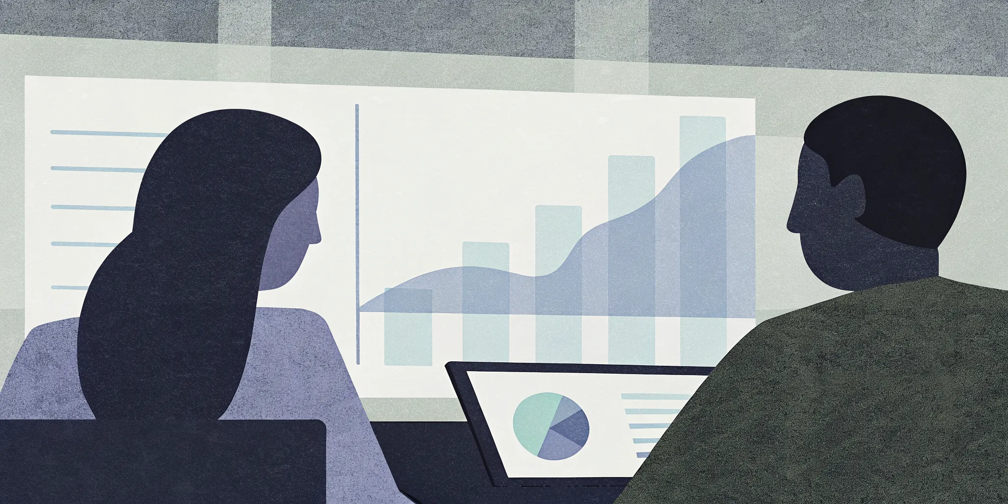 Executives reviewing measurable Salesforce consulting results instead of billable hours