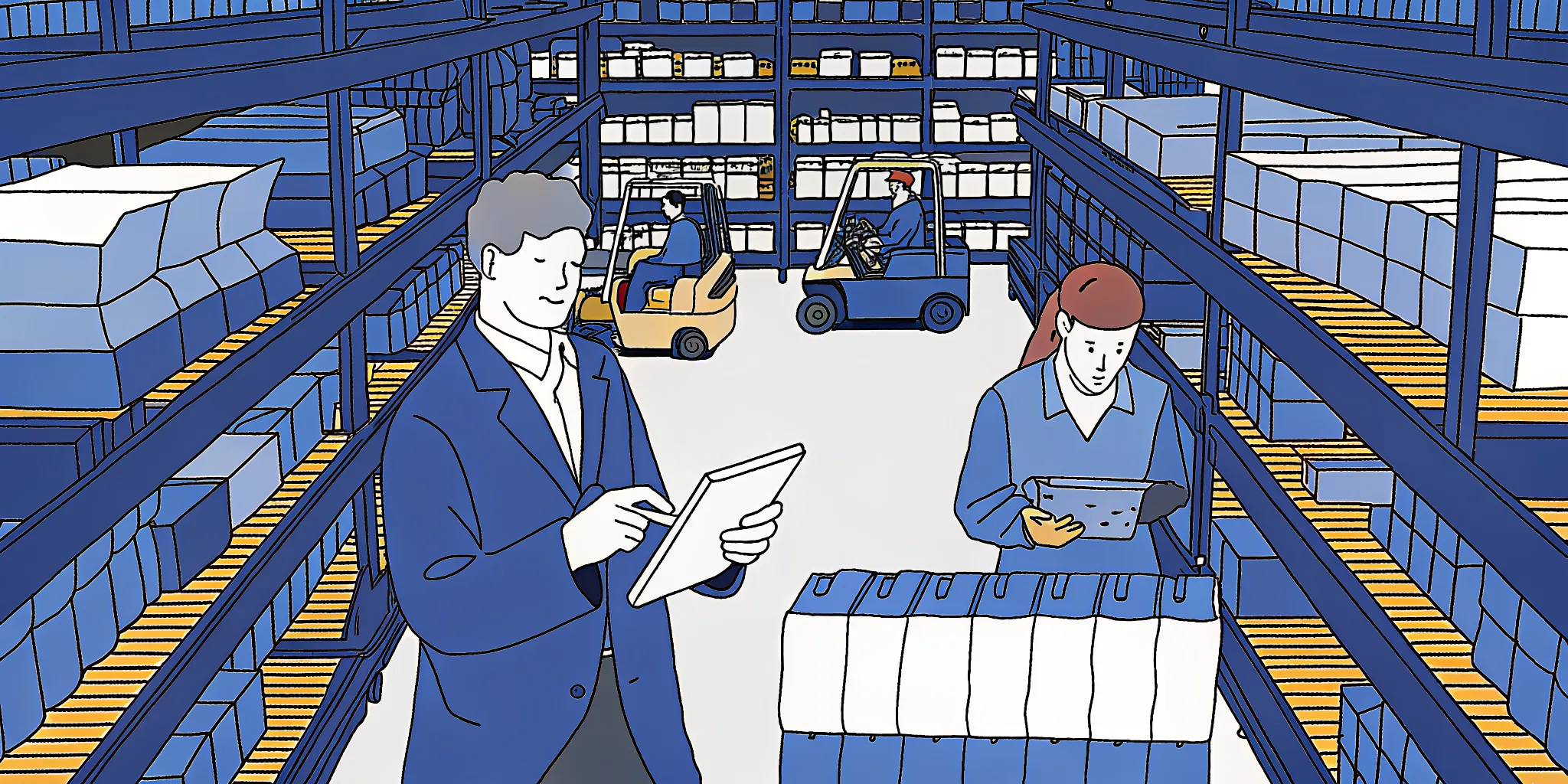 Warehouse fulfillment and inventory management system integration with Salesforce ERP for retail distribution