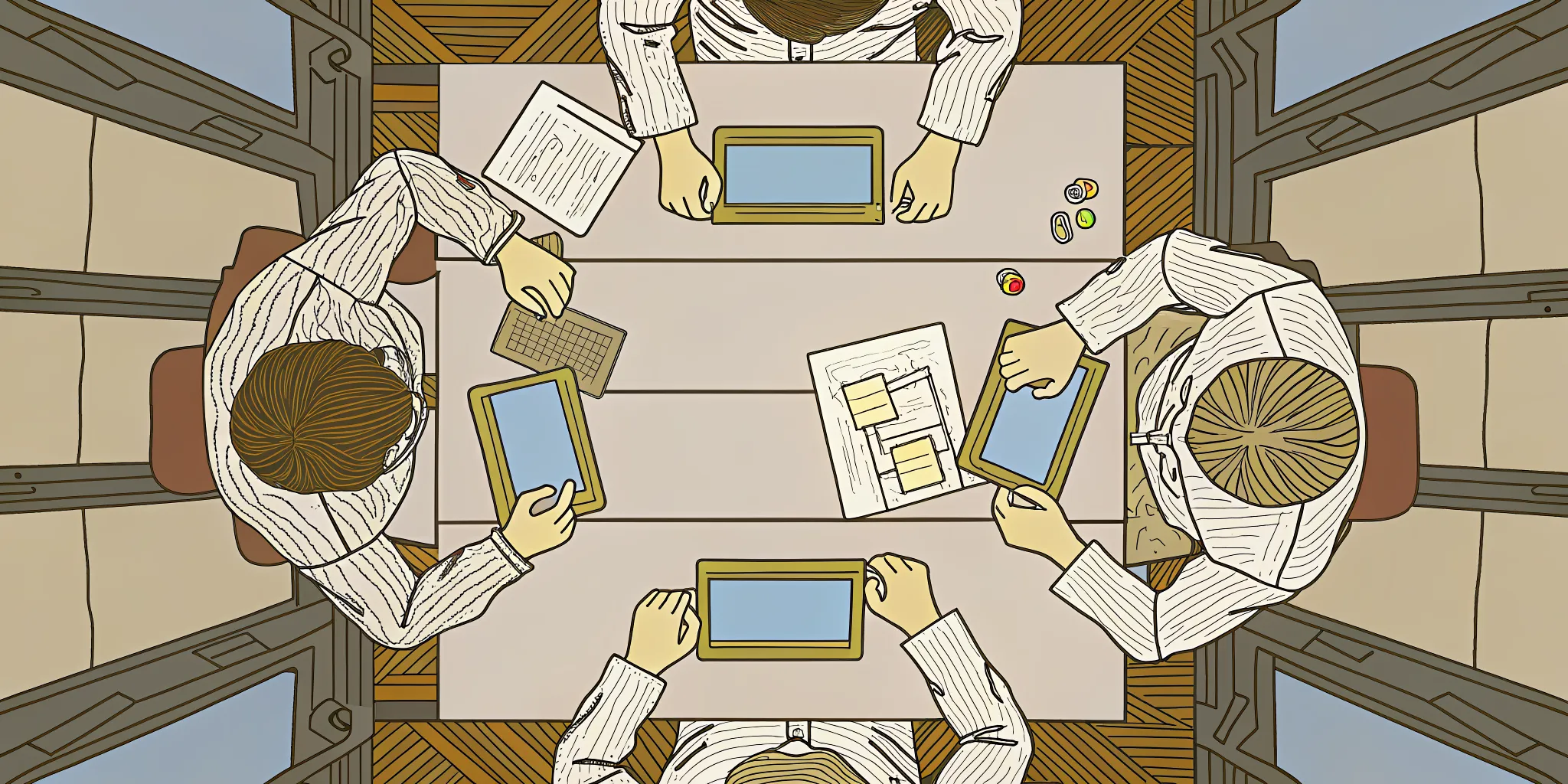 Business leaders scoping Salesforce implementation services around strategic priorities