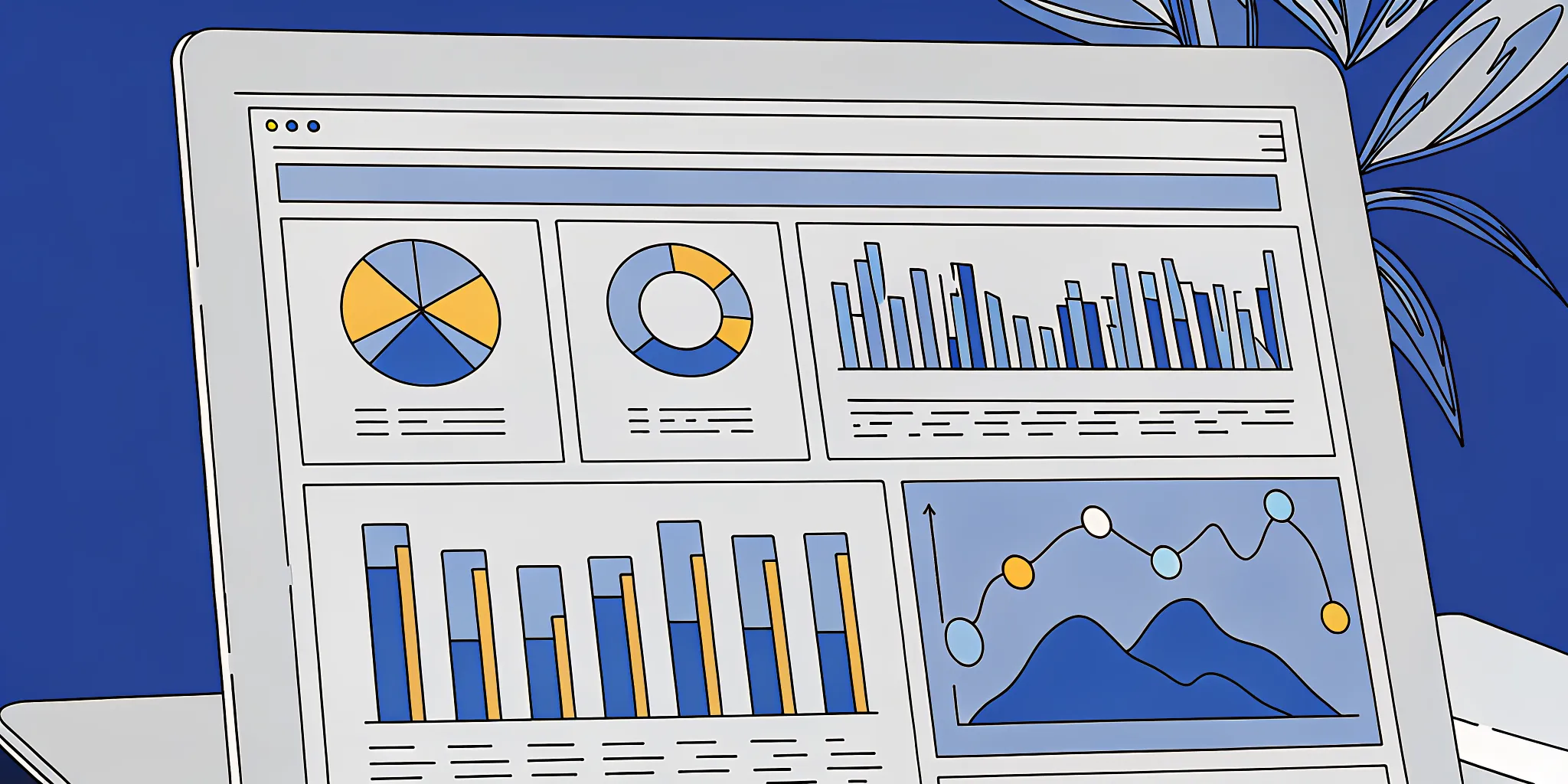 Salesforce platform analytics dashboard showing user adoption and KPI charts