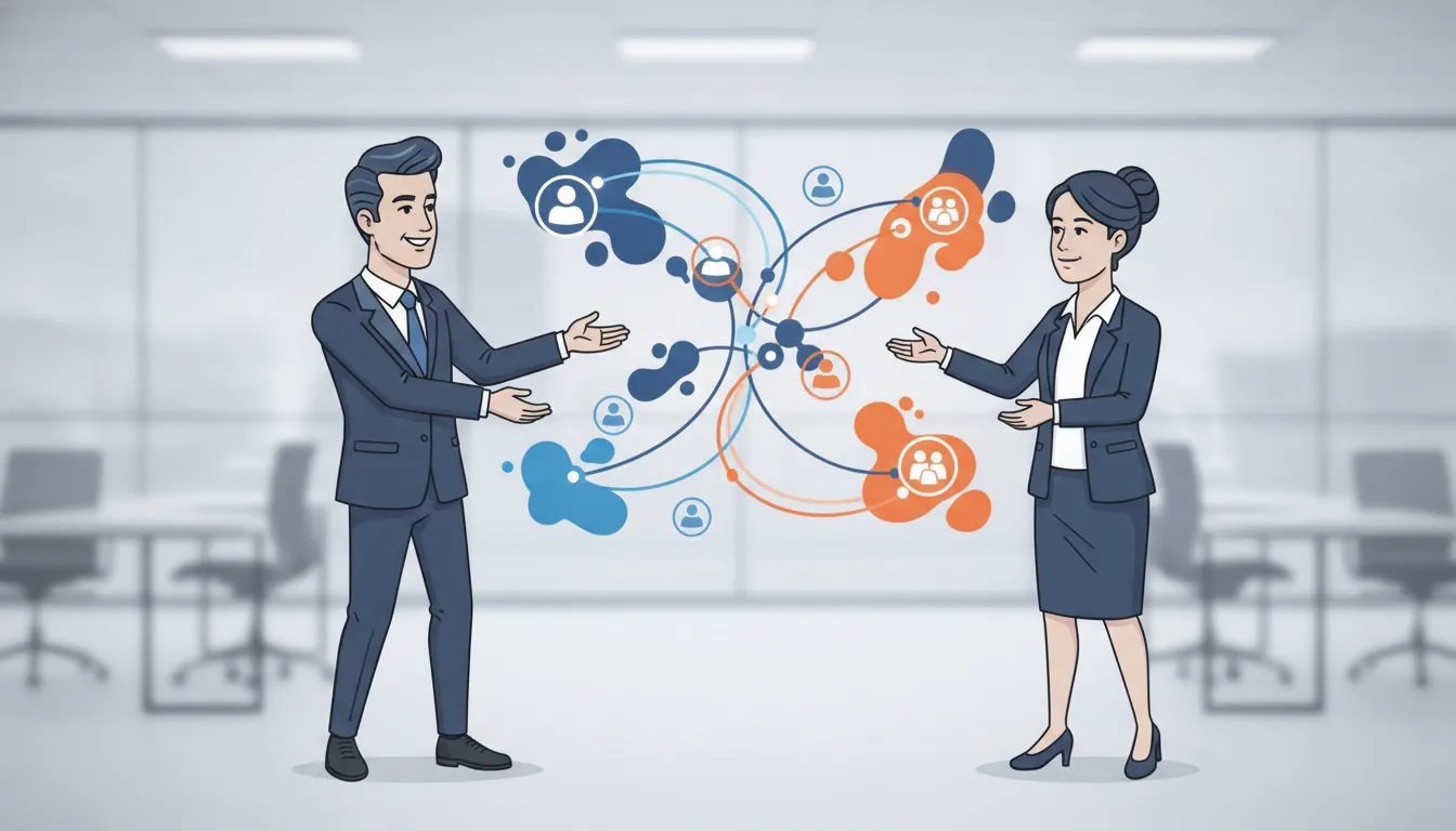 Financial services team connecting prospect stages for attribution